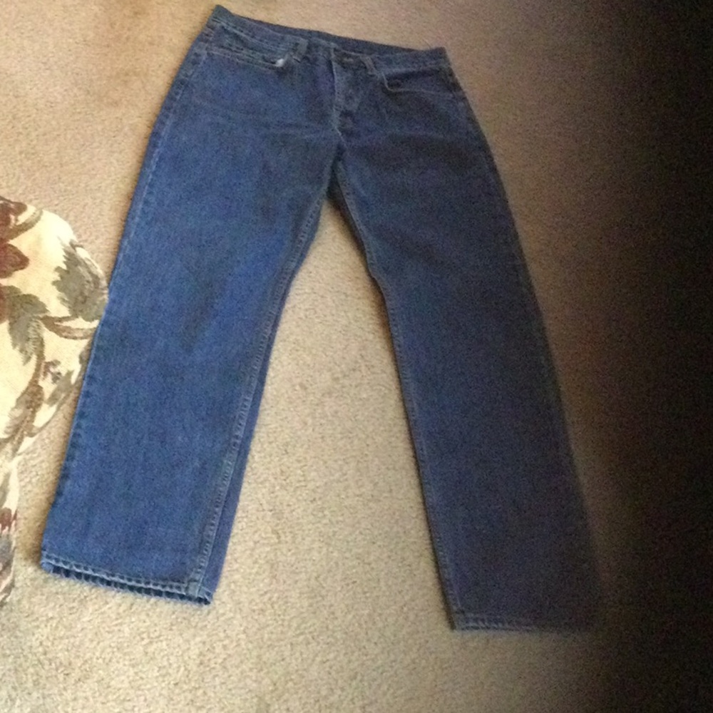 Men's Straight Leg Denim Jeans